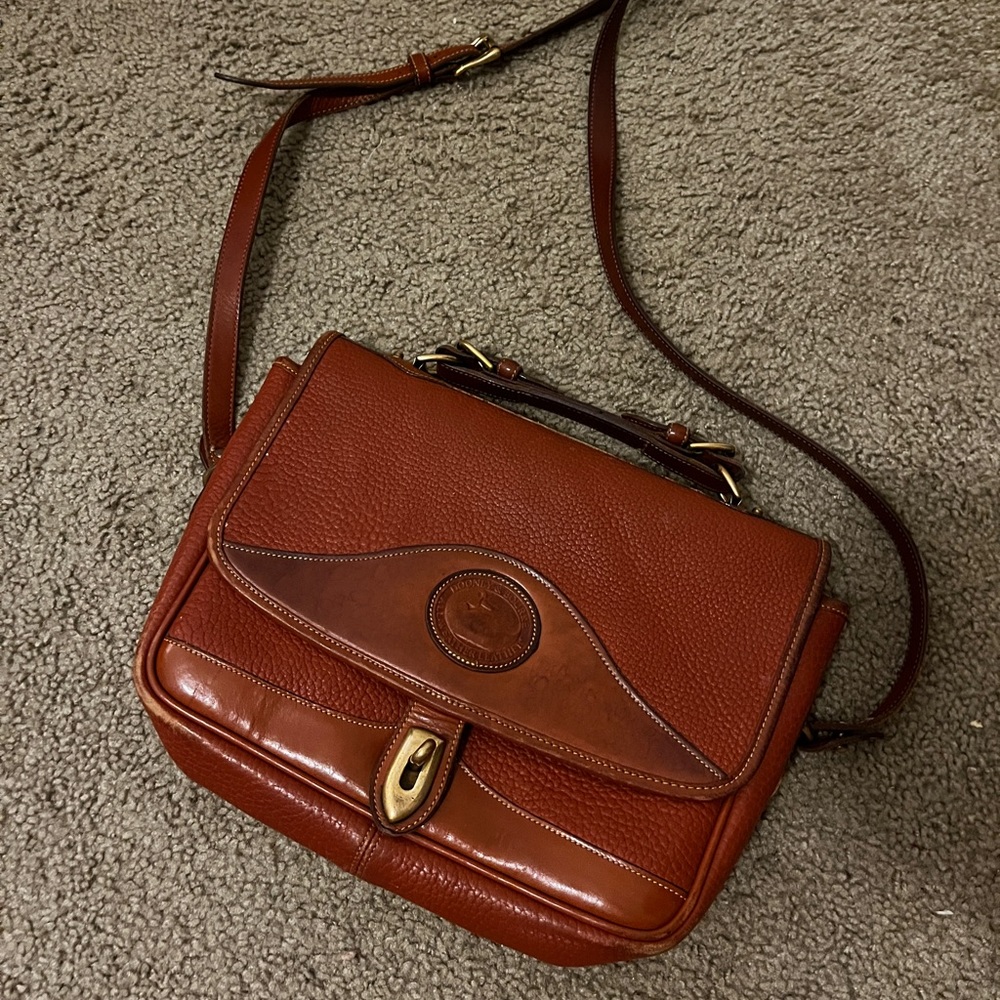 Dooney & Burke Brown Crossbody Bag